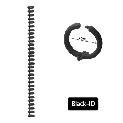 A4 A5 B5 10db Levehető csatos laza kötőszalag 30 lyukú kerek lyuk tekercs nyitó és záró gyűrű barkács műanyag kötőanyag