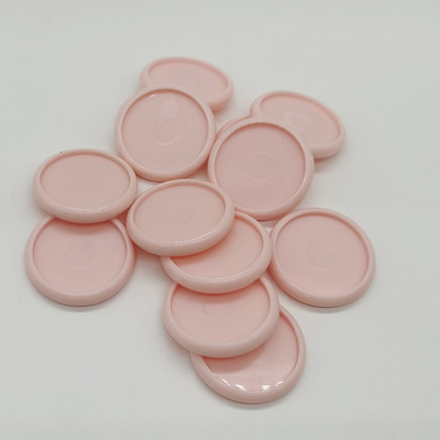 30 KOM Heart Uvez Disk Gljiva Rupa Šarena kopča Loose Leaf 30 MM Plastični prstenovi za uvez Potrepštine za bilježnice DIY Binder