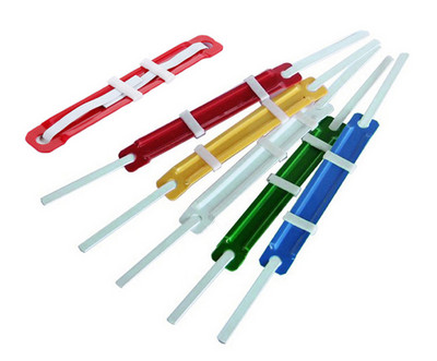 10/50 kom Datoteke s dokumentima Traka za pričvršćivanje Metalna plastika 2 rupe Spojnica za uvezivanje Prsten za uvez Ured 8 CM