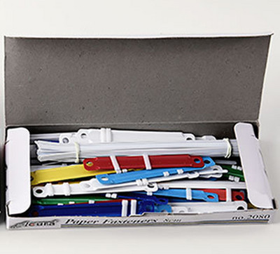 10/50 kom Datoteke s dokumentima Traka za pričvršćivanje Metalna plastika 2 rupe Spojnica za uvezivanje Prsten za uvez Ured 8 CM