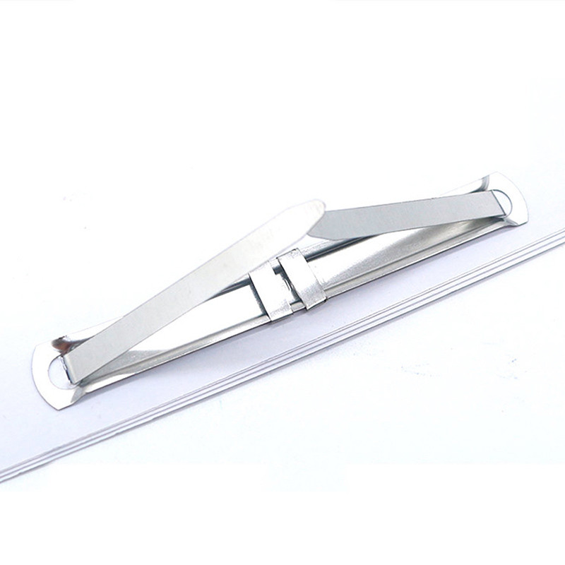 10/50 kom Datoteke s dokumentima Traka za pričvršćivanje Metalna plastika 2 rupe Spojnica za uvezivanje Prsten za uvez Ured 8 CM