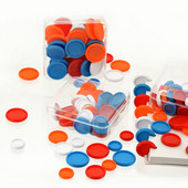 Fromthenon 30/50 DB Színes iratgyűjtő gyűrűk Gombalyuk laza levél tervező gyűrűs kötési kellékek Notebook műanyag lemezcsat