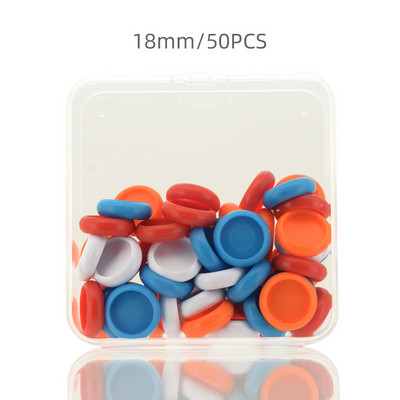 Fromthenon 30/50 DB Színes iratgyűjtő gyűrűk Gombalyuk laza levél tervező gyűrűs kötési kellékek Notebook műanyag lemezcsat