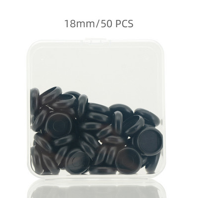 Fromthenon 30/50 DB Színes iratgyűjtő gyűrűk Gombalyuk laza levél tervező gyűrűs kötési kellékek Notebook műanyag lemezcsat