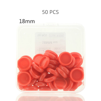 Fromthenon 30/50 DB Színes iratgyűjtő gyűrűk Gombalyuk laza levél tervező gyűrűs kötési kellékek Notebook műanyag lemezcsat