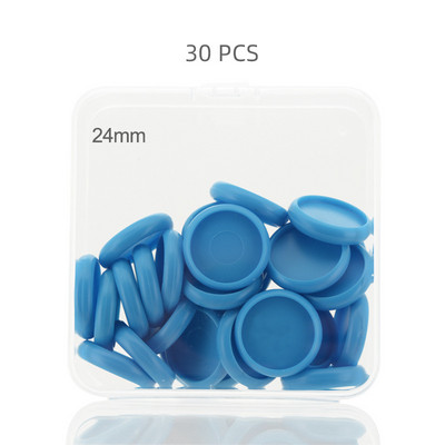 Fromthenon 30/50 DB Színes iratgyűjtő gyűrűk Gombalyuk laza levél tervező gyűrűs kötési kellékek Notebook műanyag lemezcsat