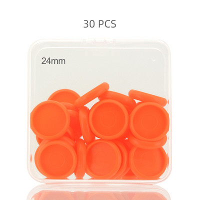 Fromthenon 30/50 DB Színes iratgyűjtő gyűrűk Gombalyuk laza levél tervező gyűrűs kötési kellékek Notebook műanyag lemezcsat