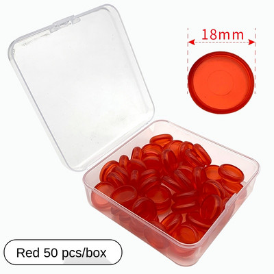 Fromthenon 50 τμχ Δίσκοι βιβλιοδεσίας για Discbound Notebook Mushroom Hole Planner Scrapbooking Δαχτυλίδια γραφείου Σχολική γραφική ύλη