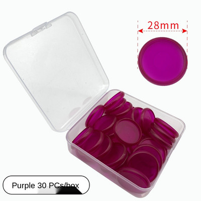 Fromthenon 50 τμχ Δίσκοι βιβλιοδεσίας για Discbound Notebook Mushroom Hole Planner Scrapbooking Δαχτυλίδια γραφείου Σχολική γραφική ύλη