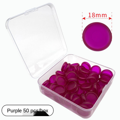 Fromthenon 50 τμχ Δίσκοι βιβλιοδεσίας για Discbound Notebook Mushroom Hole Planner Scrapbooking Δαχτυλίδια γραφείου Σχολική γραφική ύλη