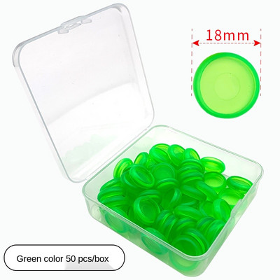 Fromthenon 50 τμχ Δίσκοι βιβλιοδεσίας για Discbound Notebook Mushroom Hole Planner Scrapbooking Δαχτυλίδια γραφείου Σχολική γραφική ύλη