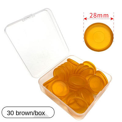 Fromthenon 50 τμχ Δίσκοι βιβλιοδεσίας για Discbound Notebook Mushroom Hole Planner Scrapbooking Δαχτυλίδια γραφείου Σχολική γραφική ύλη