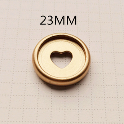 30PCS23MM matt műanyag kötőgyűrű jegyzetfüzet gomba lyuk laza levelű tekercs gombkötés csat barkácskötés CD