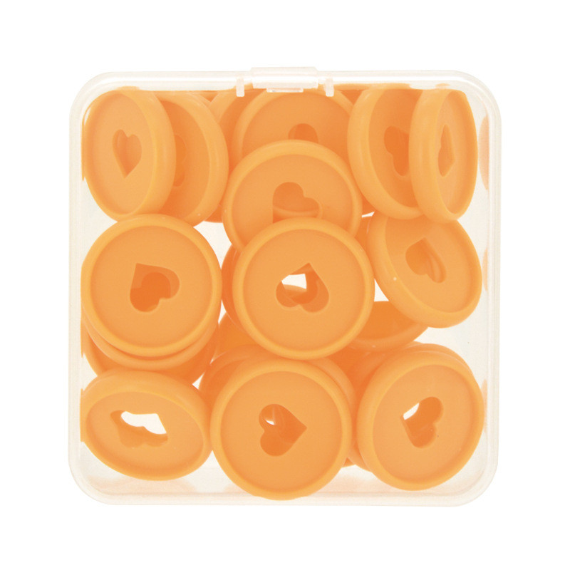 24/28/32 mm Gljivasta rupa za uvez Kopča Macarons Love Plastični prsten Bilježnice s otvorenim listovima Planeri Diskovi Diskovi za uvez