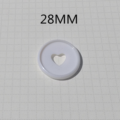 30PCS 28MM plastični prsten za uvez u boji kopča labavi listovi gljiva rupa pribor za prijenosna računala uredski uvez za učenje