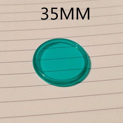 30PCS35MM culoare jeleu transparent solid liant inel gaură ciuperci cataramă placă rotundă bricolaj gaură ciuperci accesorii notebook