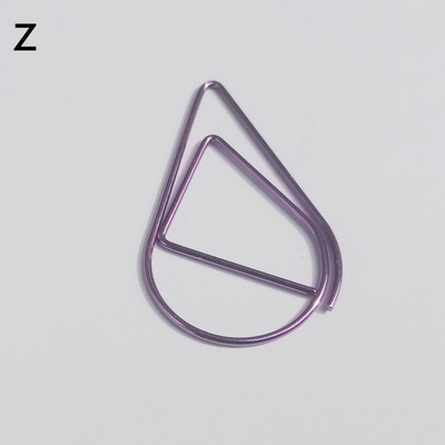 Obložene metalne spajalice za papir, jednostavne i lijepe šarene spajalice za papir, kreativne oznake, spajalice za školske knjige