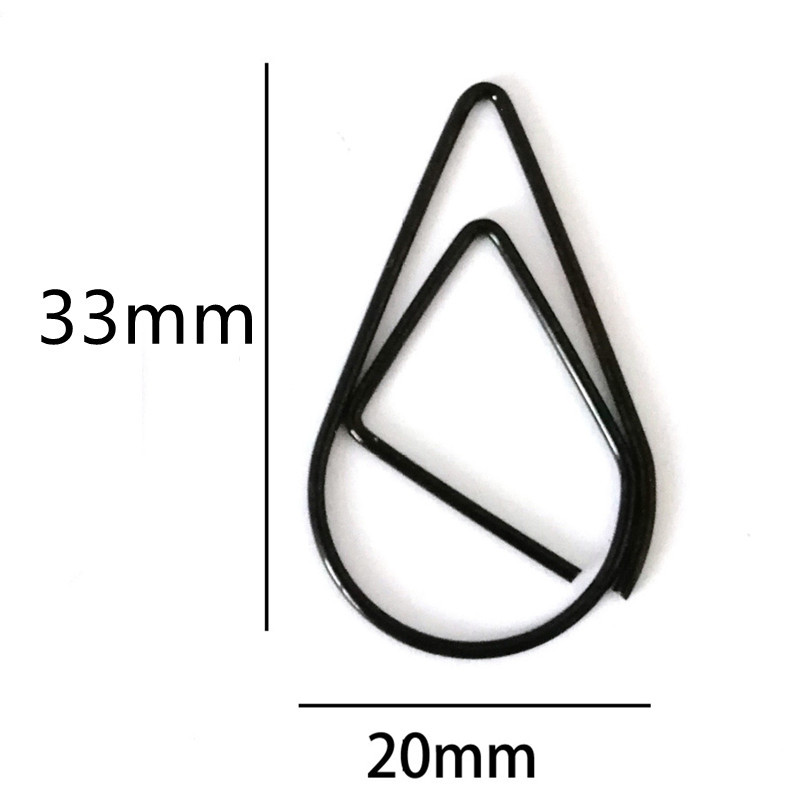 Obložene metalne spajalice za papir, jednostavne i lijepe šarene spajalice za papir, kreativne oznake, spajalice za školske knjige