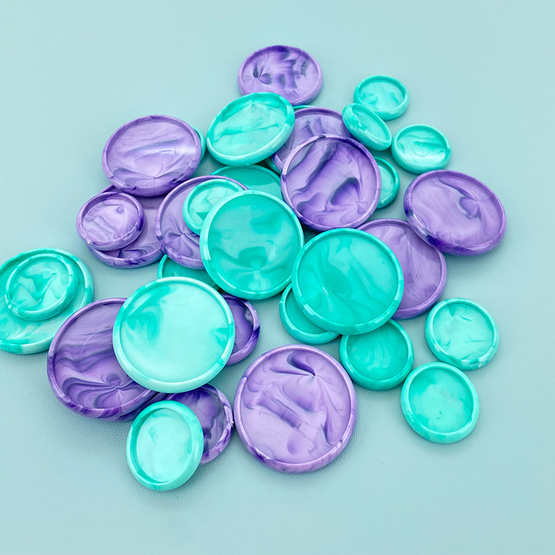 11db/doboz Kötőgyűrű Gombalyuk Tömör laza füzetkötő gomb Barkács könyvhurok irattartó Lemeztervező Scrapbook csat