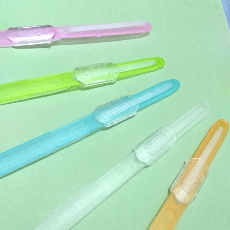 Nou 5 buc/lot Clip de plastic de culoare 8CM Distanța găurii Agrafe de fixare financiară A4 Bandă de legare pentru facturi de documente Rechizite școlare de birou