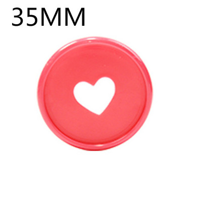 Plastični prsten za uvez bilježnica s otvorenim listovima, ljepilo s rupom u obliku gljive, ljubavni disk, uvez, CD, uredski pribor za uvez, 35MM12KOM
