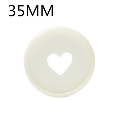 Plastični prsten za uvez bilježnica s otvorenim listovima, ljepilo s rupom u obliku gljive, ljubavni disk, uvez, CD, uredski pribor za uvez, 35MM12KOM