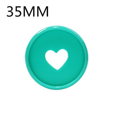 Plastični prsten za uvez bilježnica s otvorenim listovima, ljepilo s rupom u obliku gljive, ljubavni disk, uvez, CD, uredski pribor za uvez, 35MM12KOM