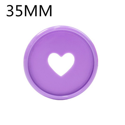 Plastični prsten za uvez bilježnica s otvorenim listovima, ljepilo s rupom u obliku gljive, ljubavni disk, uvez, CD, uredski pribor za uvez, 35MM12KOM