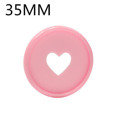 Plastični prsten za uvez bilježnica s otvorenim listovima, ljepilo s rupom u obliku gljive, ljubavni disk, uvez, CD, uredski pribor za uvez, 35MM12KOM