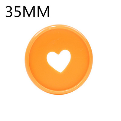 Plastični prsten za uvez bilježnica s otvorenim listovima, ljepilo s rupom u obliku gljive, ljubavni disk, uvez, CD, uredski pribor za uvez, 35MM12KOM