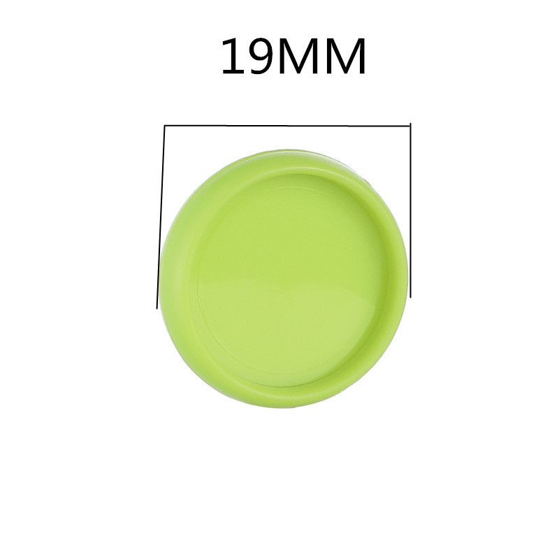Prsten za uvezivanje od čvrste plastike, kopča za uvezivanje, rupa u obliku gljive, kopča diska za uvezivanje bilježnice na labave listove Kopča na labave listove 19MM30KOM