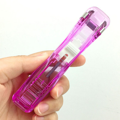 Prozirni potiskivač, akrilna kopča s dugim repom, jednostavan kreativni stroj za bešavno uvezivanje, podaci o uvezu knjige, ispitni papir, kopča za završnu obradu