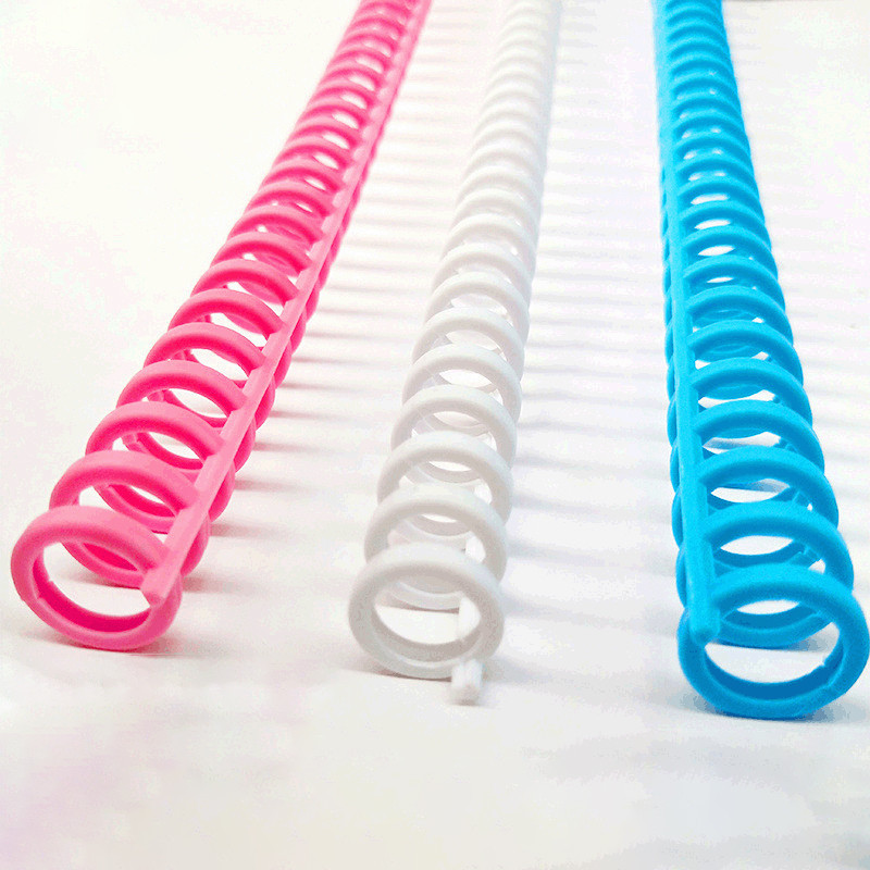 5 τεμ. 13mm 30 δακτύλιοι βιβλιοδεσίας οπών A4/A5/B5 λωρίδα λυτών φύλλων πλαστικό σπειροειδές κλιπ σημειωματάριου Πόρπη γραφείου Χαρτικά είδη γραφείου