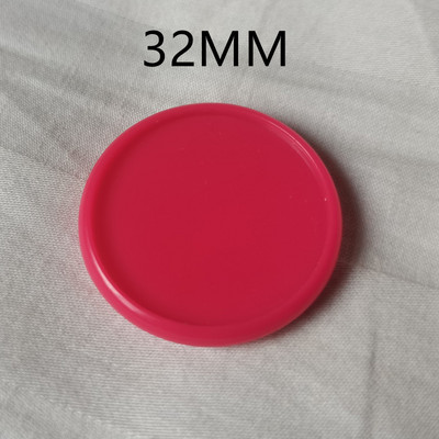 30 de bucăți de ciuperci, din plastic, cataramă cu inel de legare, noua gaură de ciuperci inserabilă, bloc de note cu foi libere, disc cu foi de 32 mm