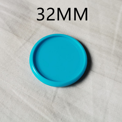 30 de bucăți de ciuperci, din plastic, cataramă cu inel de legare, noua gaură de ciuperci inserabilă, bloc de note cu foi libere, disc cu foi de 32 mm