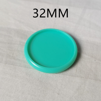 30 de bucăți de ciuperci, din plastic, cataramă cu inel de legare, noua gaură de ciuperci inserabilă, bloc de note cu foi libere, disc cu foi de 32 mm