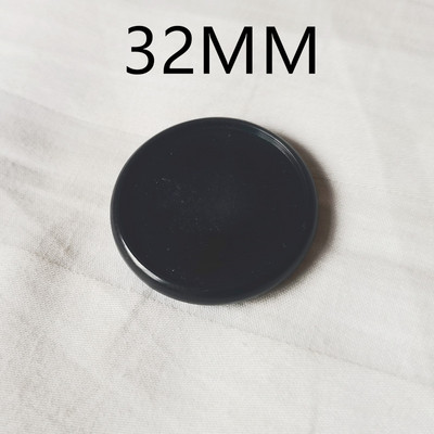 30 de bucăți de ciuperci, din plastic, cataramă cu inel de legare, noua gaură de ciuperci inserabilă, bloc de note cu foi libere, disc cu foi de 32 mm