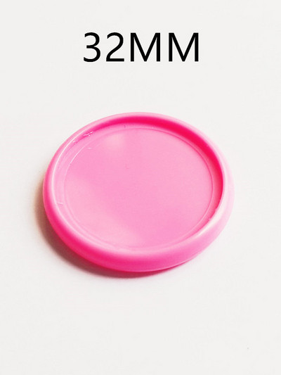 30 de bucăți de ciuperci, din plastic, cataramă cu inel de legare, noua gaură de ciuperci inserabilă, bloc de note cu foi libere, disc cu foi de 32 mm