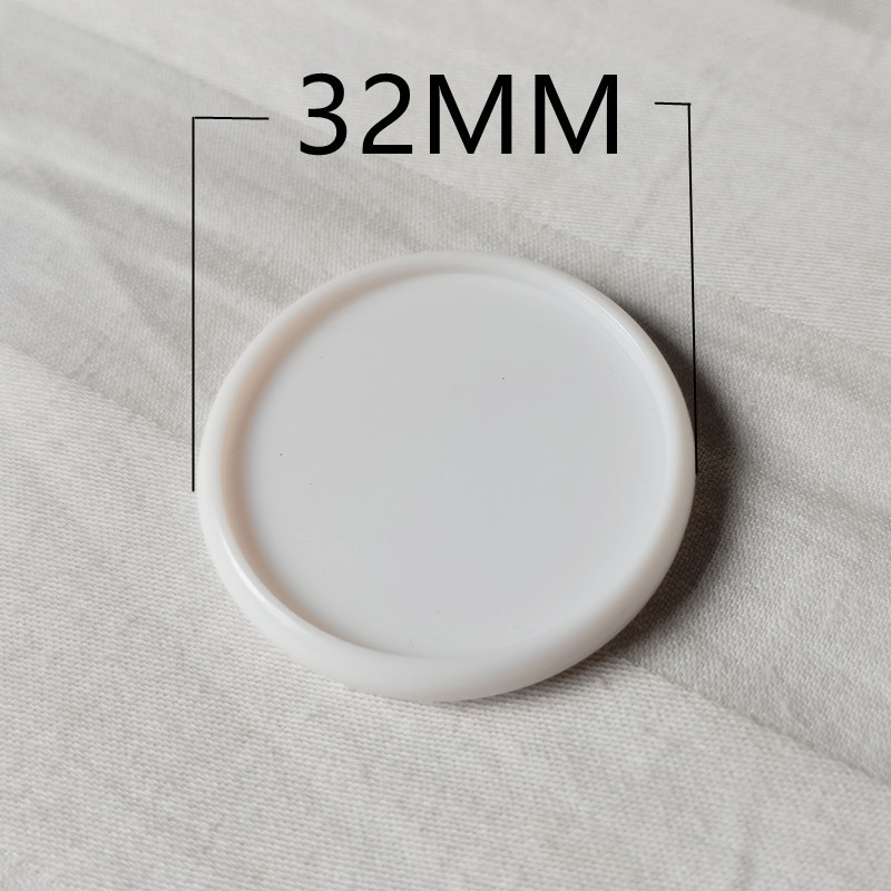 30 de bucăți de ciuperci, din plastic, cataramă cu inel de legare, noua gaură de ciuperci inserabilă, bloc de note cu foi libere, disc cu foi de 32 mm