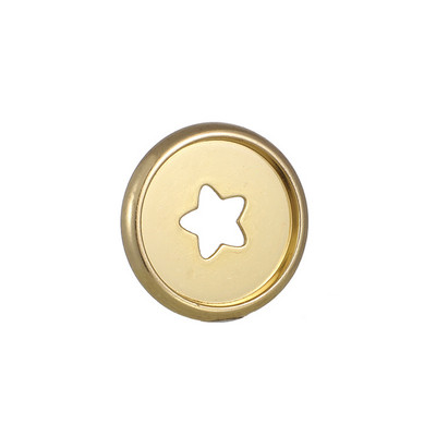 12 buc. 26 mm buton pentru orificii pentru ciuperci pentru notebook, pentagramă din plastic, cataramă cu stea pentru disc, accesorii pentru discuri de legare de cărți cu frunze libere