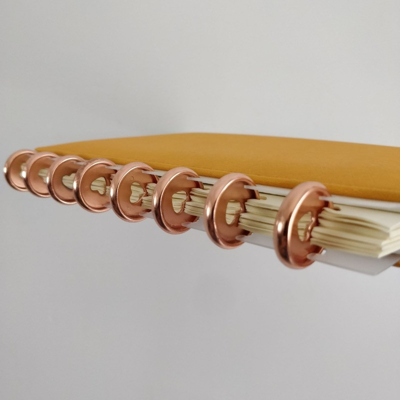 12PCS Prsten za uvezivanje od 35 mm za prijenosno računalo s rupom u obliku gljive, blok za bilježnice, plastična zavojnica s otvorenim listovima, sklopiva plastična kopča za disk od 360 stupnjeva