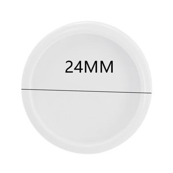 30PCS24MM πλαστική αγκράφα δακτυλίου βιβλιοδεσίας, έγχρωμη συμπαγής τρύπα μανιταριού δέσιμο CD με χαλαρά φύλλα, προμήθειες βιβλιοδεσίας γραφείου