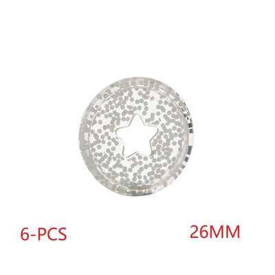 26MM Colorat ciupercă Legare cataramă Planificator Liant cu inele Liant pentru notebook Discuri DIY 360 de grade Cataramă pentru disc Articole de birou