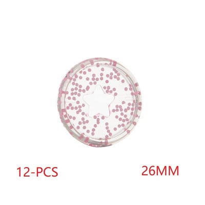 26MM Colorat ciupercă Legare cataramă Planificator Liant cu inele Liant pentru notebook Discuri DIY 360 de grade Cataramă pentru disc Articole de birou