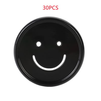 30PCS 35MM smajlić, morska zvijezda, dugin plastični prsten za uvez kopča prijenosno računalo pribor za uvez prijenosnog računala s rupom u obliku gljive na slobodnim listovima