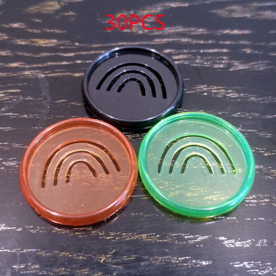 30PCS 35MM smajlić, morska zvijezda, dugin plastični prsten za uvez kopča prijenosno računalo pribor za uvez prijenosnog računala s rupom u obliku gljive na slobodnim listovima