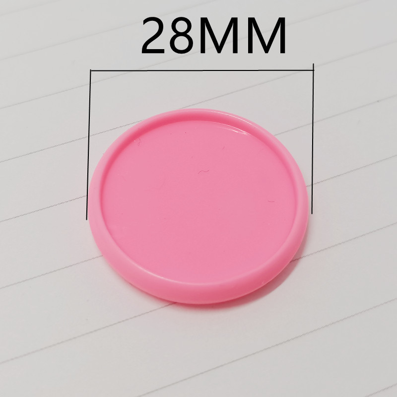 28MM30PCS novo ljepilo za uvezivanje prijenosnog računala s rupom u obliku gljive, plastični čvrsti prsten za uvezivanje, pribor za uvezivanje samostalnih listova