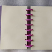 30 KOM 35 mm prsten za uvez u boji u obliku srca Rotacija od 360 stupnjeva DIY okrugli plastični prsten za uvez prsten za uvez