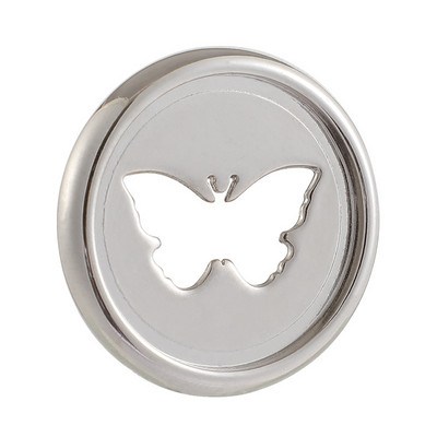 Πόρπη 24 ΤΕΜ Δίσκοι δέσιμο με σχέδιο πεταλούδας 28mm Σημειωματάριο μανιτάρι Τρύπα Κουμπί Δέσμη Πλαστικά αξεσουάρ Δίσκος βιβλιοδεσίας