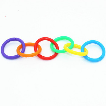Βιβλίο Creative Color Multifunctional Binding Ring Δαχτυλίδι με κάρτα με χαλαρά φύλλα Σημειωματάριο Λεξιλόγιο τυχαίας πόρπης κάρτας Δαχτυλίδι ανοίγματος DIY